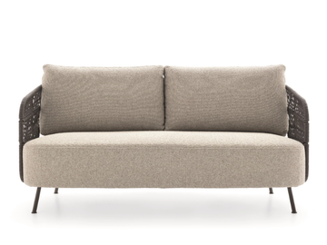 356 - 2 seater fabric garden sofa by Ditre Italia - view 2